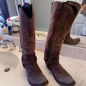 Cowboy boots 7.5 made in Mexico